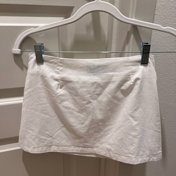 Peppermayo White Sequin Mini Skirt - NWOT - Picture 5 of 5